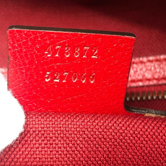 Gucci New Drawstring Logo Stripes Signature Backpack/ Tote - Picture 6 of 12